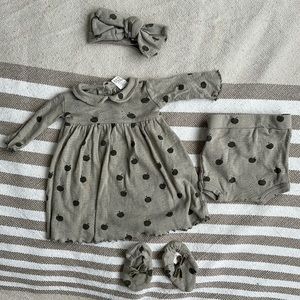 Kate Quinn apple outfit set